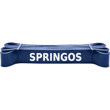 Springos Fitnesa gumija 2080x64x4,5mm 37-46kg