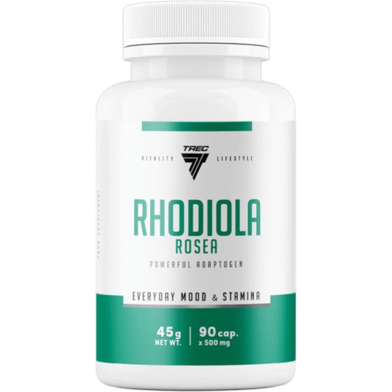 Trec Adaptogeen TREC RHODIOLA ROSEA, 90 kapslit