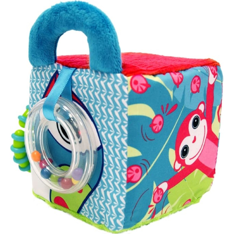 Ludi auduma aktivitāšu kubiņš, džungļi