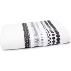 TOWEL SILVER 70X140 TERRY WHITE