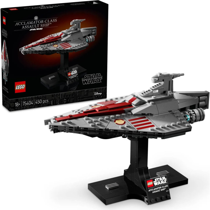 Lego Star Wars Tm Krążownik Szturmowy Typu Acclamator 75404