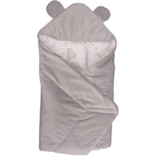 Duet Baby Swaddling blanket - 399 - SWADDING TO CAR SEAT - VELVET - GREY