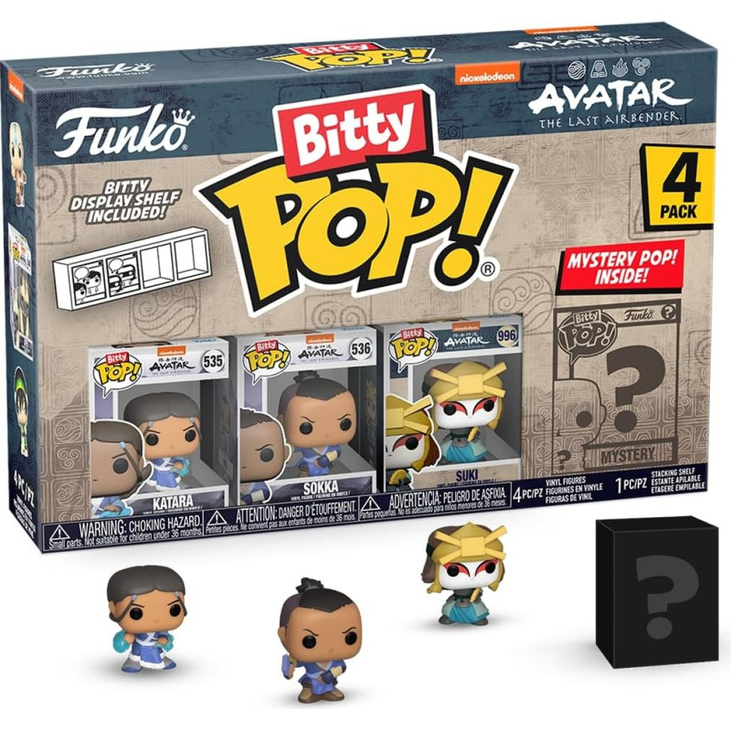 Funko 73059 Funko Bitty POP 4PK Avatar TLA Series 4