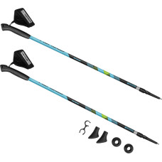 Spokey Nordic Nalking poles black blue Spokey MEADOW II