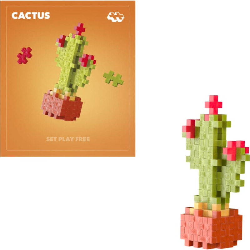 Plus Plus konstruktors AUGI - kaktuss