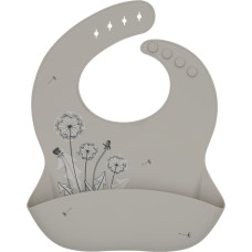 Bib Platinum Silicone Flora Sand
