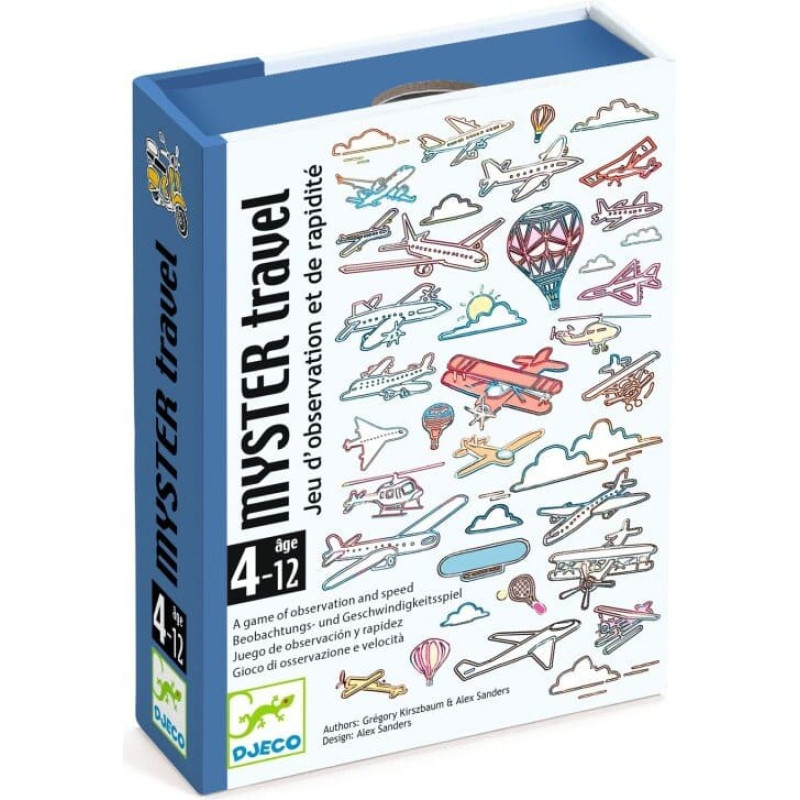 Djeco Kār&scaron;u spēle - Ceļojumu mistērija