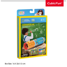 Cubic Fun National Geographic 3D dėlionė Monoklis