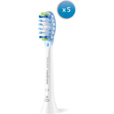 Philips Sonicare C3 Premium Plaque Defence zobu birstes uzgalis (4+1) balts - HX9045/87