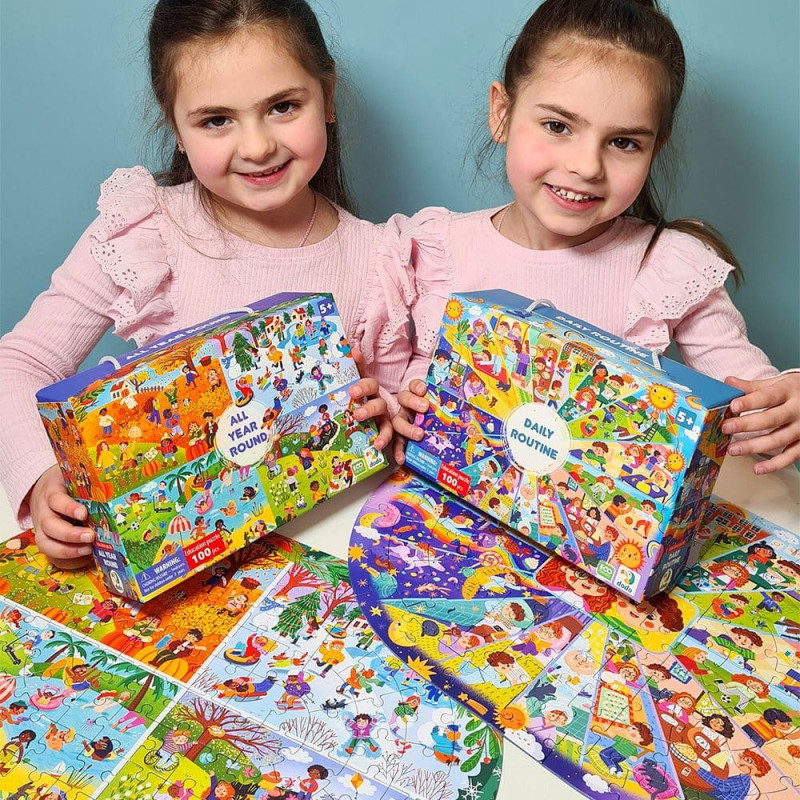 Dodo Attīsto&scaron;ā puzle Puzle Gadalaiki