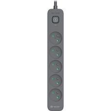 Tracer 47024 Zebra mobile ready 1.5m (5 outlets + 2USB 2,1A)