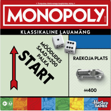 Monopoly Настольная игра Классическая Монополия (на эстонском яз.)