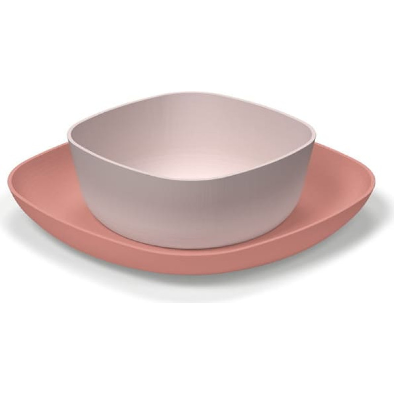 Chicco 179213 PLATE SET 2 PCS PINK 12+