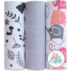Ega Kids Diaper - SET - 21723 - MUSLIN - EGA - size 60x80 cm  - nr 13