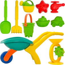 Woopie Taczka Ogrodowa Zestaw do Piasku 10 el.