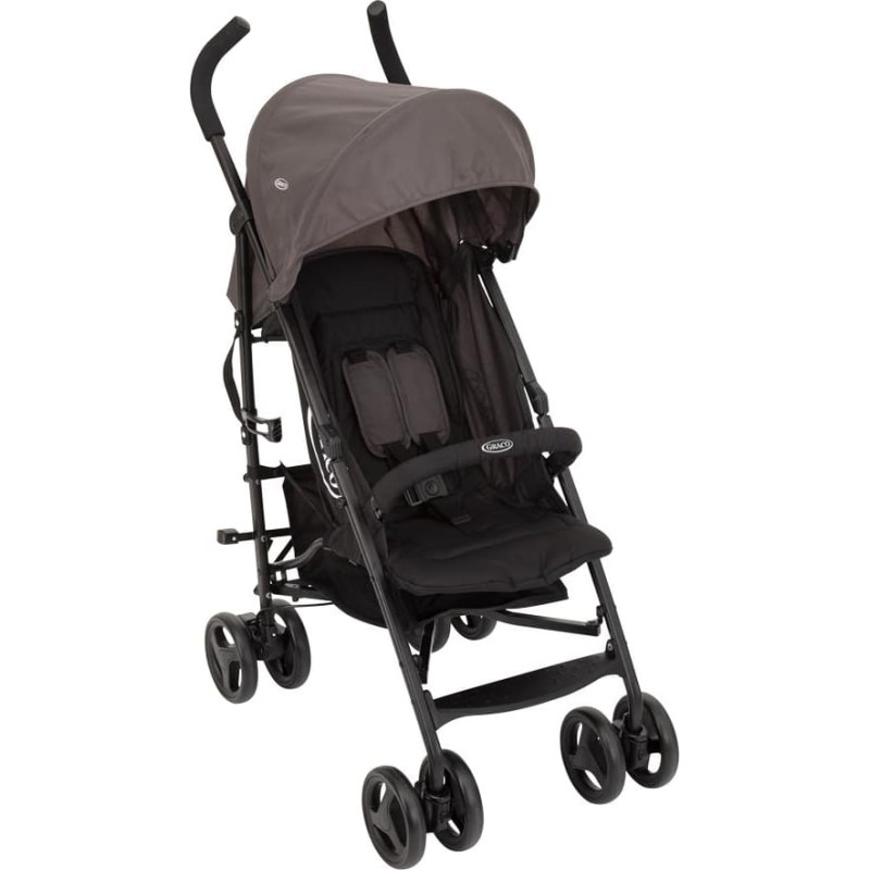 Graco Travelite pastaigu rati Black Grey