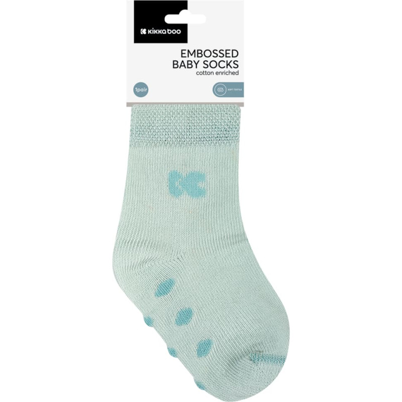 Baby socks with embossed bottom Sleepy Sheep 1-2y