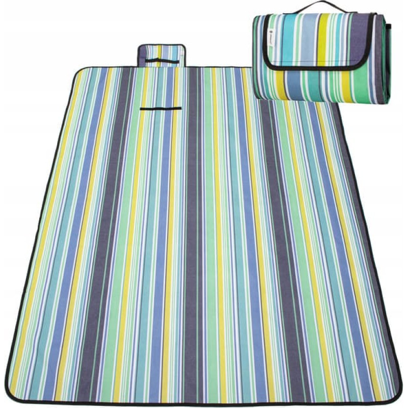 Saliekams pludmales un piknika paklājs Springos PM026, 170 x 130 cm