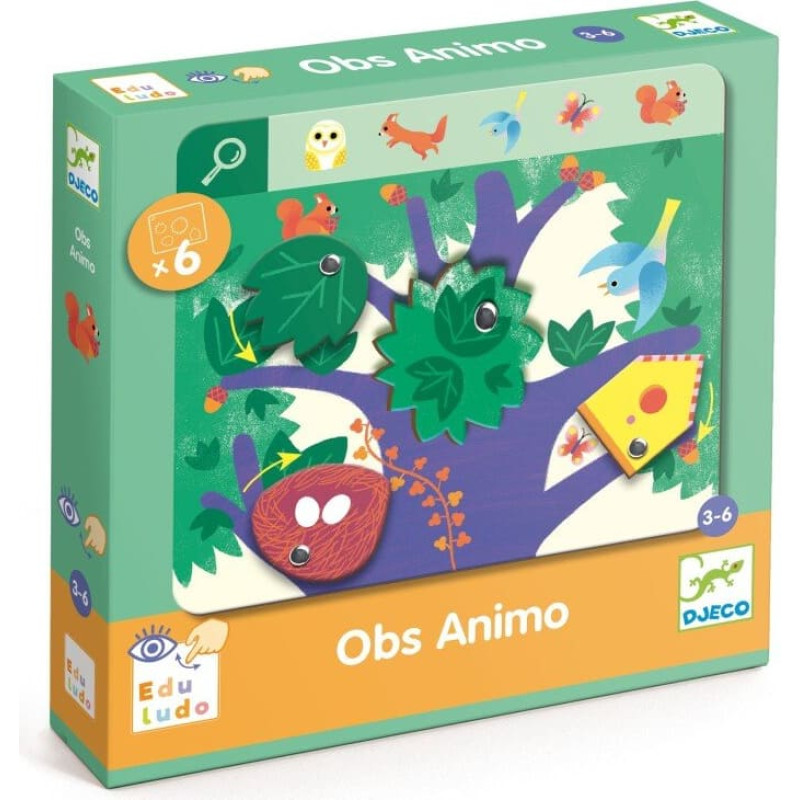 Djeco Izglītojo&scaron;a spēle - Dzīvnieku izpēte