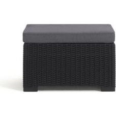 Keter Dārza hokeris/galdiņ&scaron; California Bay ar spilvenu pelēks