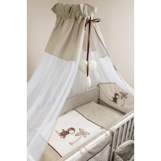 Ankras Komplekts šūpulim 7 el. GIRAFFE beige PDK-7 [A]