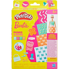 Hasbro Play Doh PLAY-DOH Rotaļu kompkekts Barbie apģērba dizains