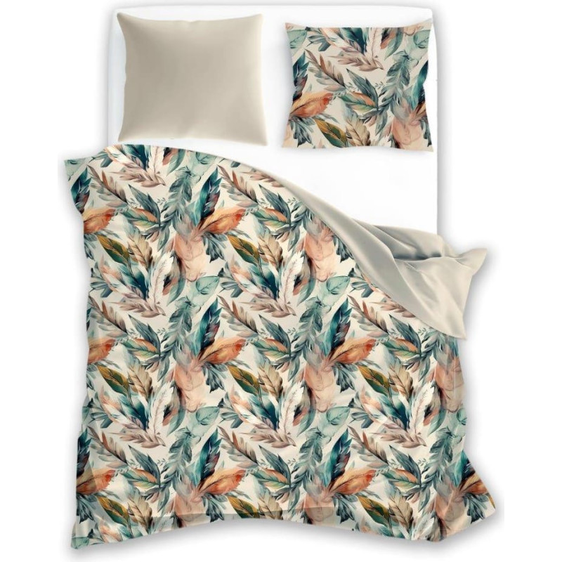 POŚCIEL KPL.160X200+2x70X80 MILAGRO VERDE 005 SATYNA BAW.