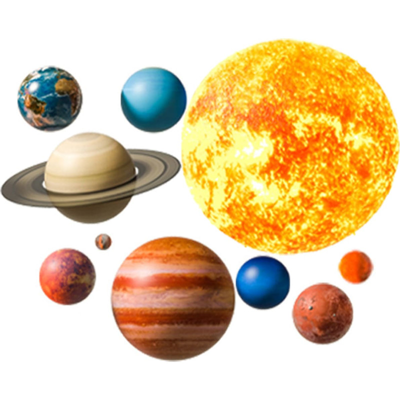 SIPO wall stickers planets 91x72cm WS63039