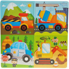 340749 Rotaļu puzle Transports