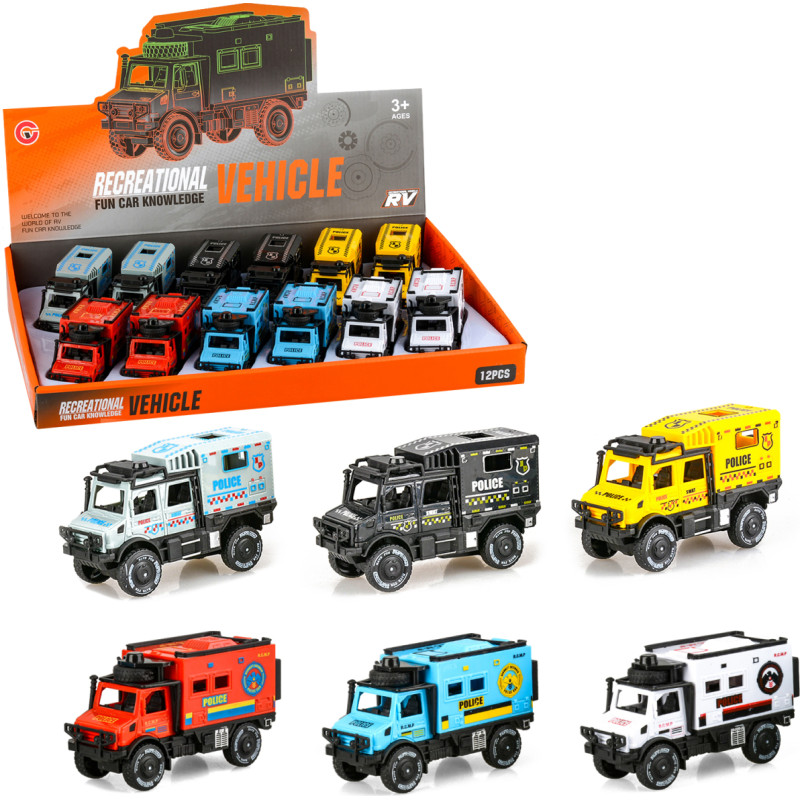 AUTO FURGONETKA 6 KOLORÓW