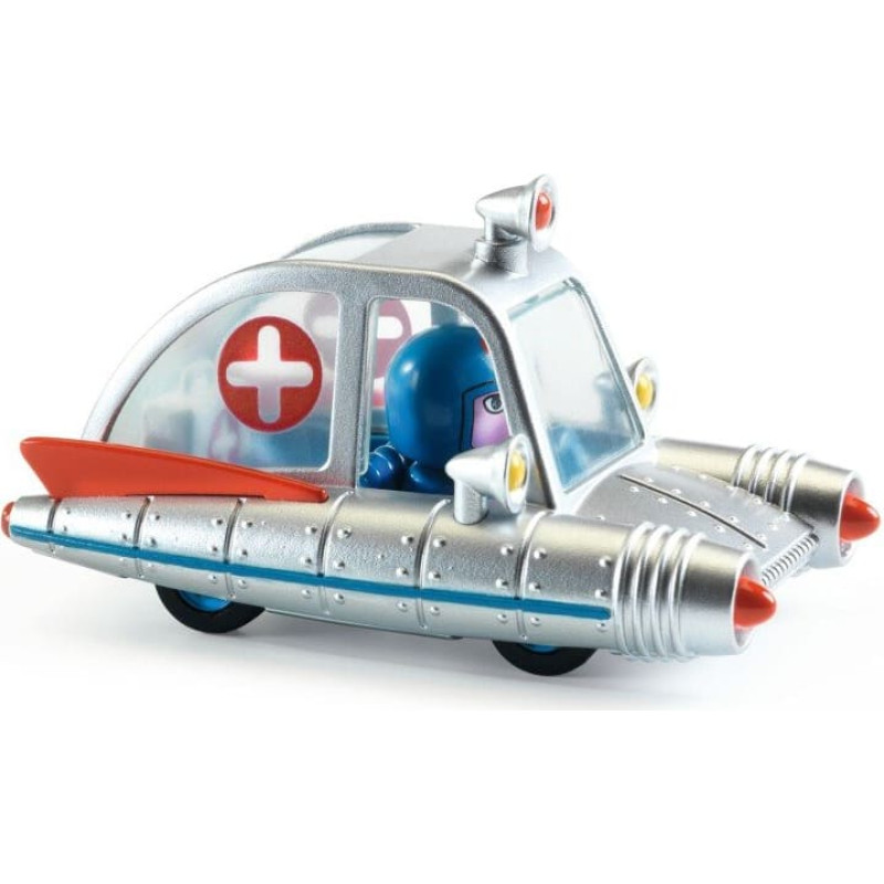 Djeco Crazy motors - Trakās automa&scaron;īnas - Kosmosa ātrā palīdzība