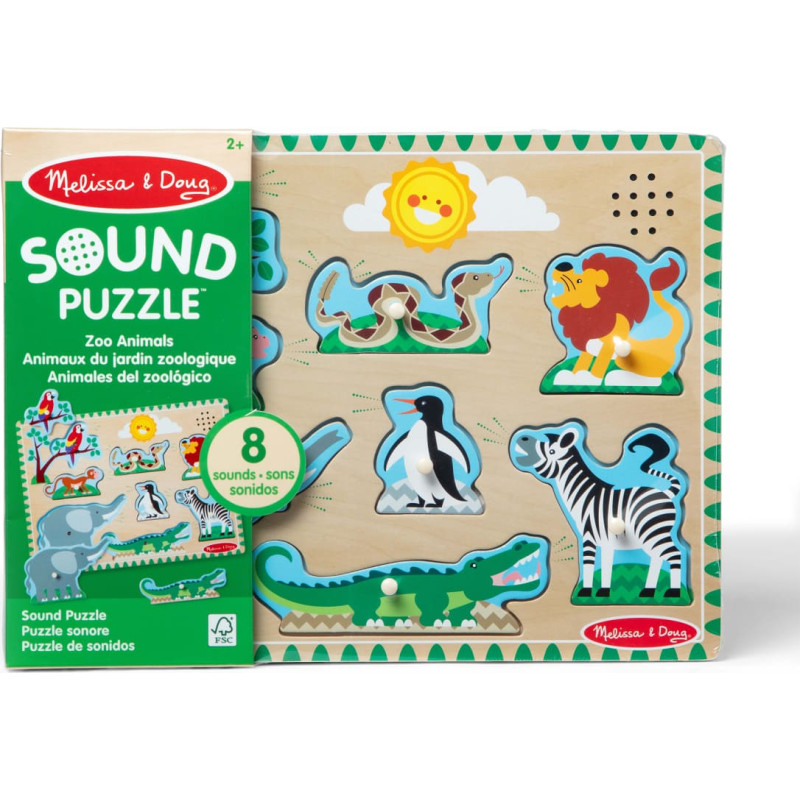 Melissa & Doug playset Zoo Animal Sound Puzzle