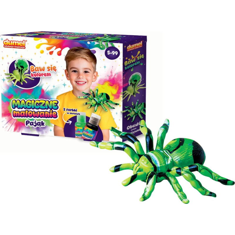Dumel DD 30617 Magiczne malowanie - pająk