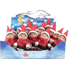Magic Baby Lellīte ziemassvētku rūķ&scaron;a apģērbā 18cm