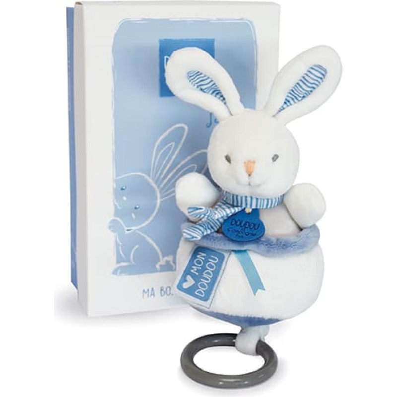 Doudou Et Compagnie Muzikālais zaķis MELI-MELO lapin bleu