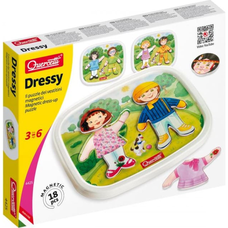 Quercetti Spēle Leļļu Mode 3+ g.