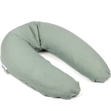 Doomoo Comfy Big barošanas spilvens/pakaviņš, Tetra Green