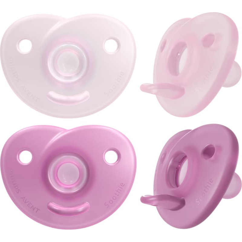 Philips Avent SCF099/27 Soothie māneklis meitenēm, 0-6 mēn.