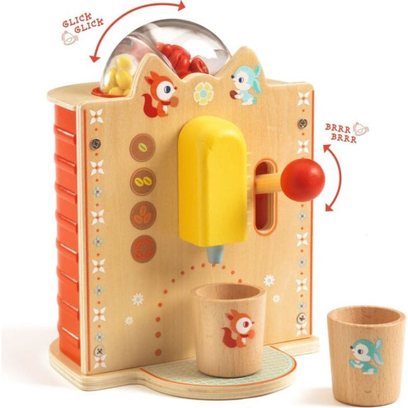 Djeco Lomu spēle - Kafijas automāts