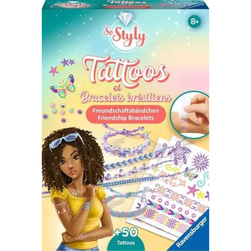 Ravensburger Rokdarbi &ndash; Tetovējumi un pī&scaron;anas komplekts