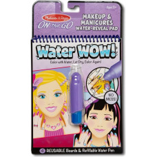Melissa & Doug Water Wow! Ūdens krāsojamā grāmata &ndash; Grims un manikīrs