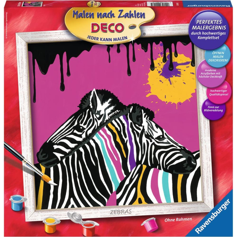 Ravensburger Krāsojama glezna - Zebras