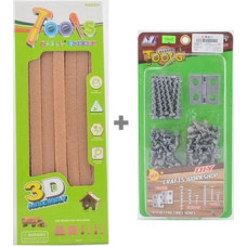 ICO Konstruktīvo "siju" un skrūvju komplekts 23582