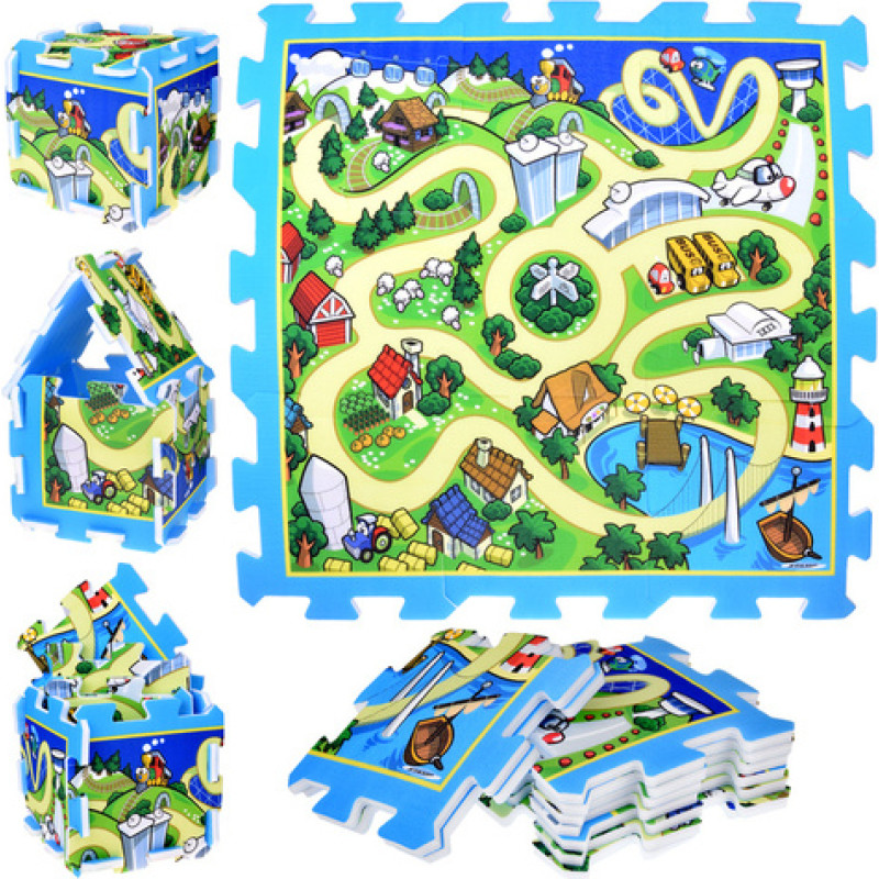 JM- Paklājiņ&scaron;-puzle STREET RACE TRACK ZA3150