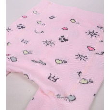 Yo Baby Zeķubikses rāpo&scaron;anai 74/80 cm RAB-0025 pink