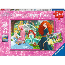 Ravensburger Puzle 2x12 gab. Disney princeses