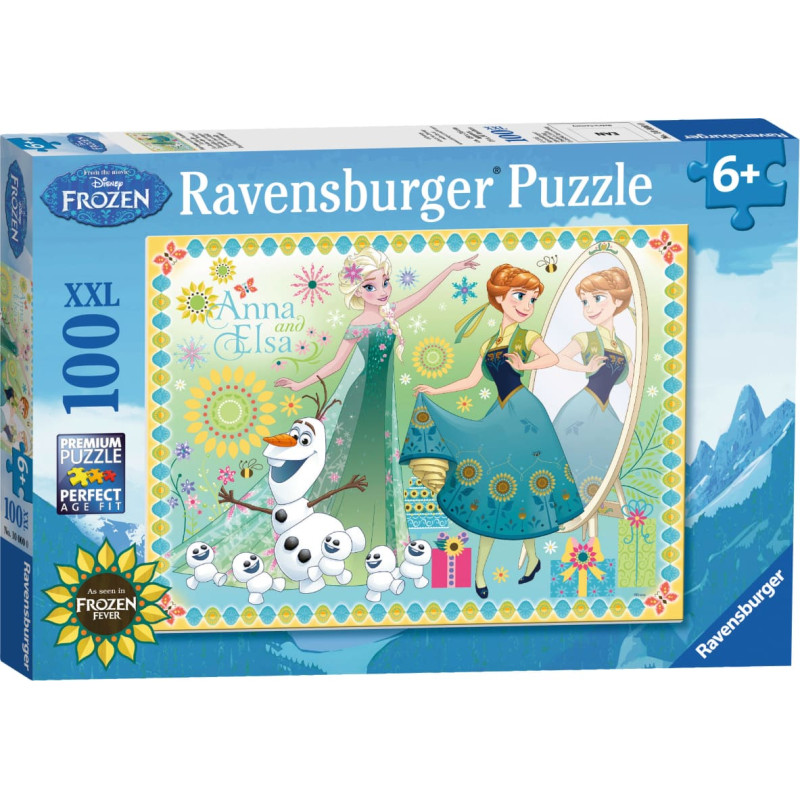 Ravensburger Puzle 100 gab. Ledus sirds Mūžīgā ģimene