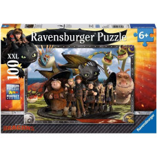 Ravensburger Puzle 100 gab. Pūķi