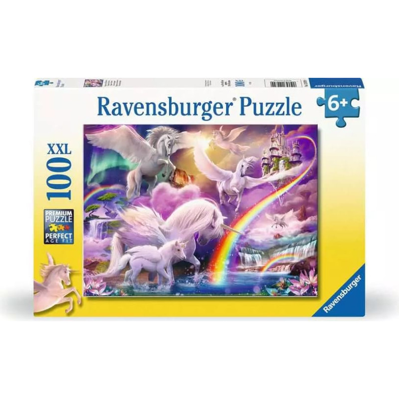 Ravensburger Puzle 100 gab. Pegazi un vienradži