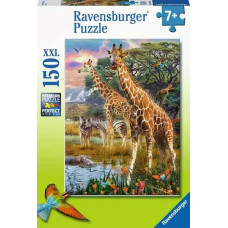 Ravensburger Puzle 150 gab. Žirafes Āfrikā